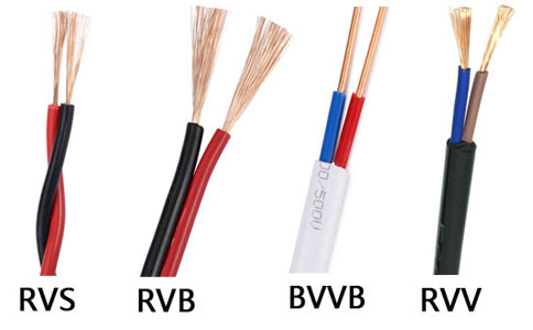 RVS與RVB、BVVB、<a href='http://m.sutee.cn/rvvdianxian/' target='_blank'><u>RVV電線</u></a>